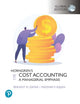 Book cover of: Horngren's Cost Accounting, Global Edition + MyLab Accounting, with Pearson eText. By: Srikant Datar