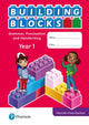 Book cover of: iPrimary Building Blocks: Spelling, Punctuation, Grammar and Handwriting Year 1. By: Hannah Hirst-Dunton