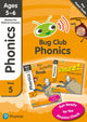 Book cover of: Bug Club Phonics Learn at Home Pack 5, Phonics Sets 13-26 for ages 5-6 (Six stories + Parent Guide + Activity Book)
