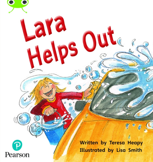 Book cover of: Bug Club Phonics - Phase 4 Unit 12: Lara Helps Out. By: Teresa Heapy