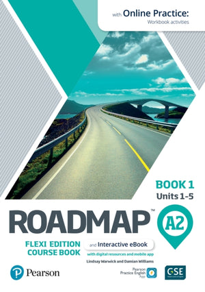Roadmap A2 Flexi Edition Course Book 1 with eBook and Online Practice Access