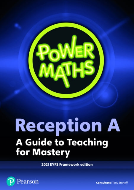 Book cover of: Power Maths Reception Teacher Guide A - 2021 edition