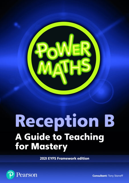 Book cover of: Power Maths Reception Teacher Guide B - 2021 edition