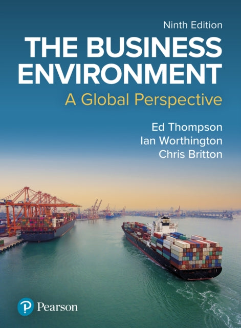Book cover of: Business Environment: A Global Perspective. By: Ian Worthington
