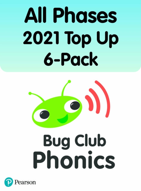 Book cover of: Bug Club Phonics All Phases 2021 Top Up 6-Pack (276 books). By: Sarah Loader