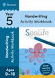 Book cover of: Pearson Learn at Home Handwriting Activity Workbook Year 5