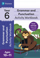 Book cover of: Pearson Learn at Home Grammar & Punctuation Activity Workbook Year 6