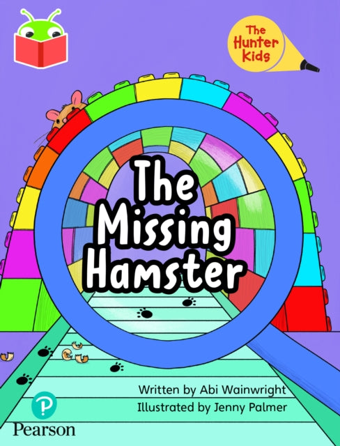 Book cover of: Bug Club Independent Phase 5 Unit 22: The Hunter Kids: The Missing Hamster. By: Serlina Boyd