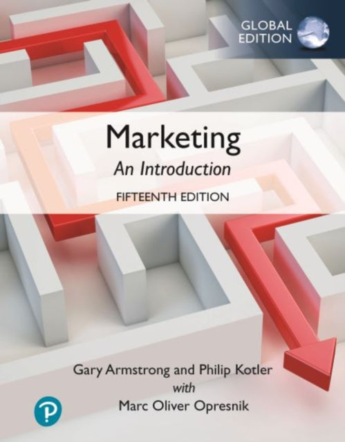 Book cover of: Marketing: An Introduction, Global Edition. By: Gary Armstrong