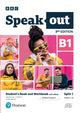 Book cover of: Speakout 3ed B1 Student's Book and Workbook with eBook and Online Practice Split 1. By: Pearson Pearson Education