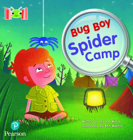 Book cover of: Bug Club Reading Corner: Age 4-7: Bug Boy: Spider Camp. By: Jeanne Willis