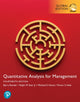 Book cover of: Quantitative Analysis for Management, Global Edition. By: Barry Render