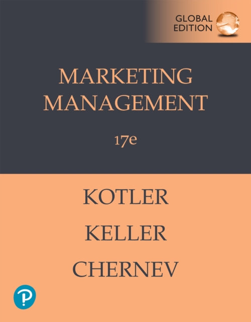 Book cover of: Marketing Management -- Global Edition
