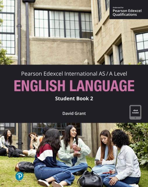 Book cover of: Pearson Edexcel International A-Level English Language Student Book w/code
