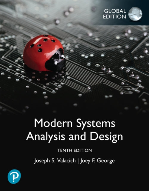 Book cover of: Modern Systems Analysis and Design, Global Edition