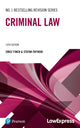 Book cover of: Law Express: Criminal Law