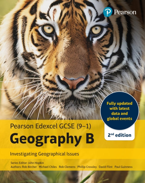 Book cover of: Pearson Edexcel GCSE Geography B - Investigating Geographical Issues Student Book (2nd edition)