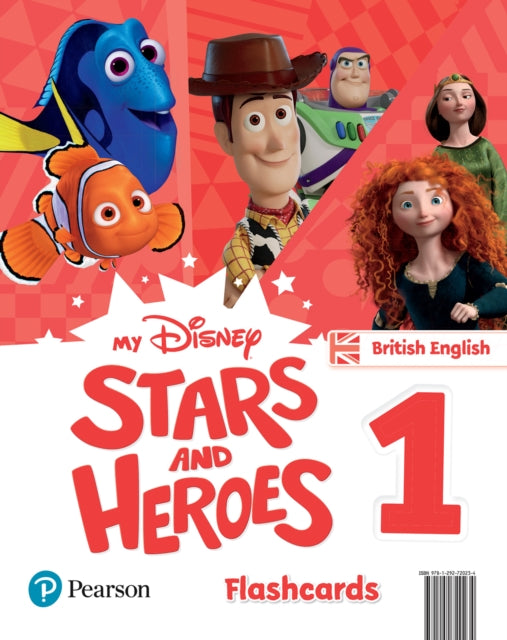 Book cover of: My Disney Stars and Heroes British Edition Level 1 Flashcards