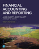 Book cover of: Financial Accounting and Reporting. By: Jamie Elliott