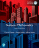 Book cover of: Business Math -- Global Edition