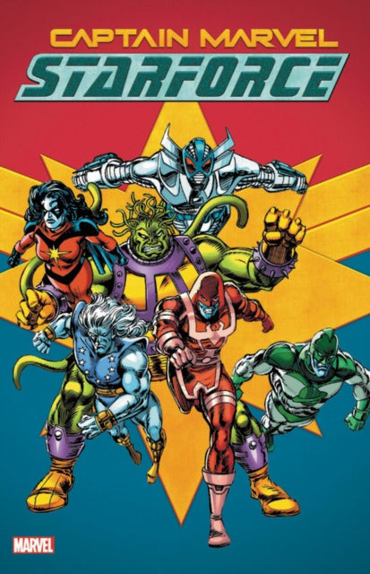 Book cover of: Captain Marvel: Starforce. By: Marvel Comics