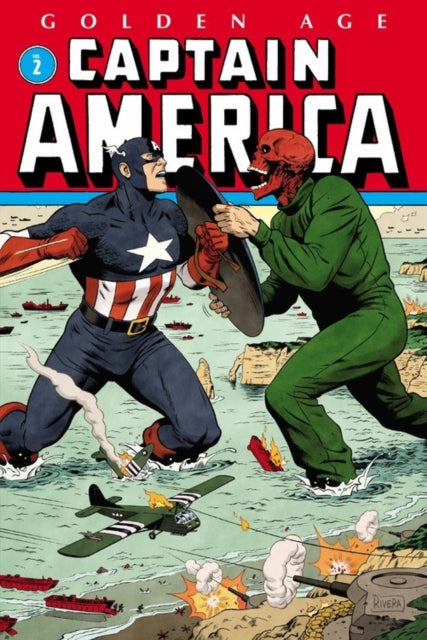 Book cover of: Golden Age Captain America Omnibus Vol. 2. By: Stan Lee