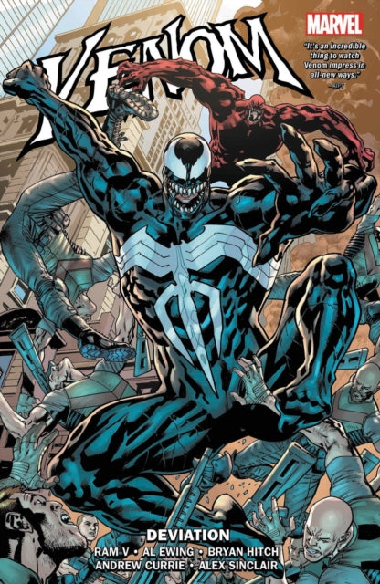 Book cover of: Venom By Al Ewing & Ram V Vol. 2: Deviation. By: Al Ewing