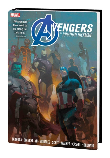 Book cover of: Avengers By Jonathan Hickman Omnibus Vol. 2 (New Printing). By: Jonathan Hickman