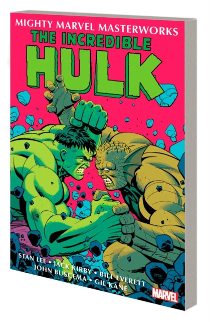 Book cover of: Mighty Marvel Masterworks: The Incredible Hulk Vol. 3 - Less Than Monster, More Than Man. By: Stan Lee