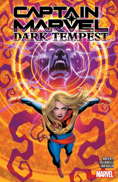 Book cover of: Captain Marvel: Dark Tempest. By: Ann Nocenti