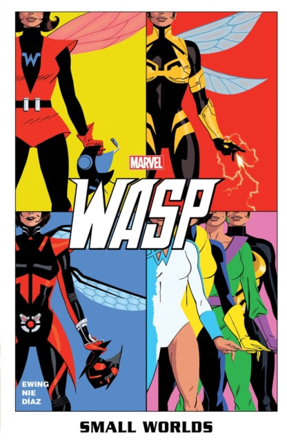 Book cover of: Wasp: Small Worlds. By: Al Ewing