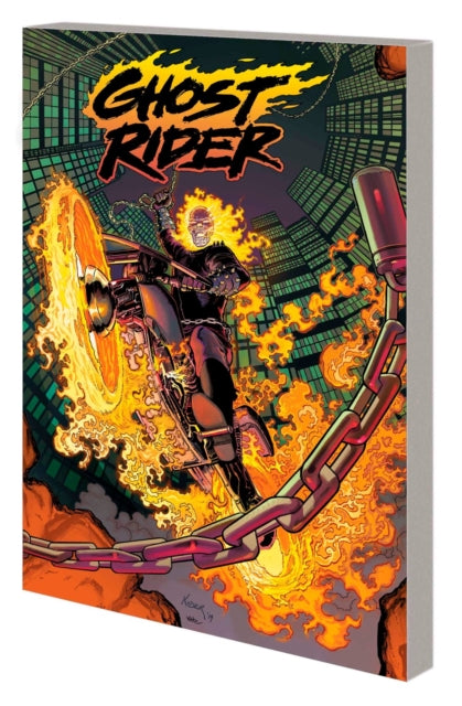 Book cover of: Ghost Rider by Ed Brisson. By: Ed Brisson