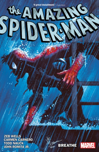 Book cover of: Amazing Spider-Man by Zeb Wells Vol. 10: Breathe