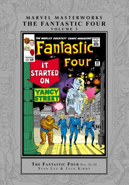 Book cover of: Marvel Masterworks: The Fantastic Four Vol. 3 (Remasterworks). By: Stan Lee
