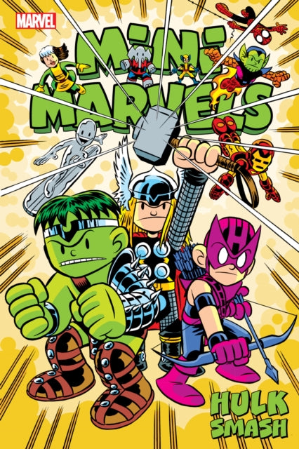 Book cover of: Mini Marvels: Hulk Smash. By: Chris Giarrusso