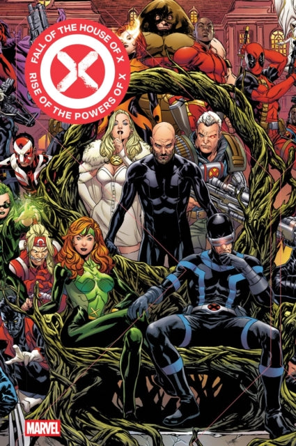 Book cover of: Fall of The House of X/Rise of The Powers of X Omnibus. By: Gerry Duggan
