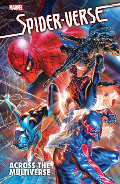 Book cover of: Spider-Verse: Across The Multiverse. By: David Hine