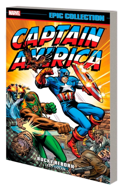 Book cover of: Captain America Epic Collection: Bucky Reborn (New Printing). By: Stan Lee