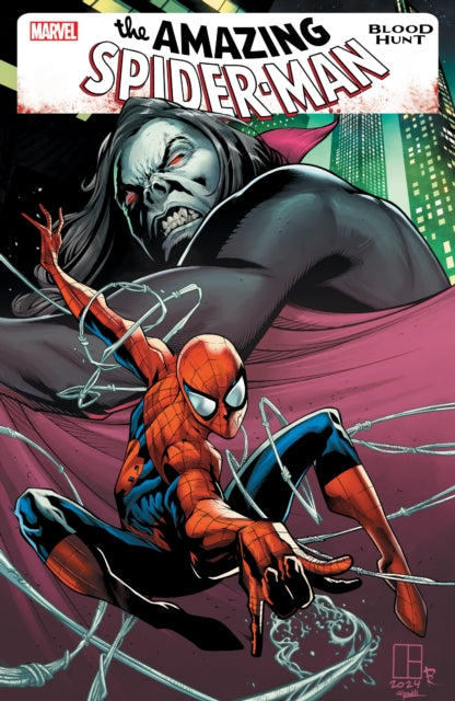 Book cover of: Amazing Spider-Man: Blood Hunt. By: Justina Ireland