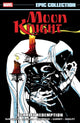 Book cover of: Moon Knight Epic Collection: Scarlet Redemption
