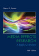 Book cover of: Media Effects Research. By: Glenn G. Sparks