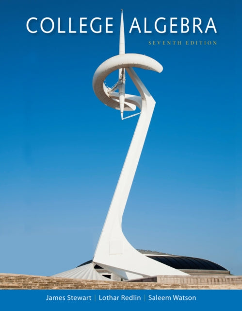 Book cover of: College Algebra. By: James Stewart