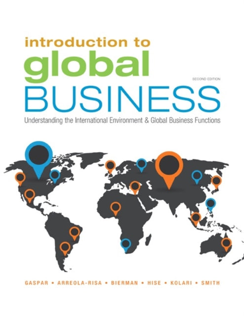Book cover of: Introduction to Global Business. By: Julian Gaspar