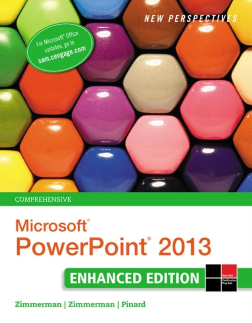 Book cover of: New Perspectives on MicrosoftA®PowerPointA® 2013, Comprehensive Enhanced Edition. By: S. Scott Zimmerman