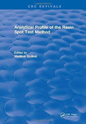 Analytical Profile of the Resin Spot Test Method
