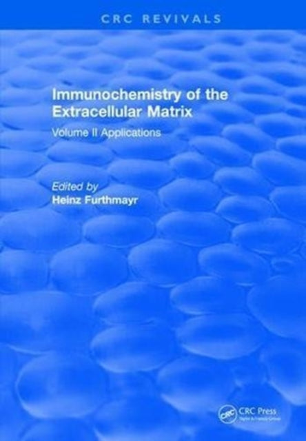 Book cover of: Immunochemistry Of The Extracellular Matrix. By: Furthmayr