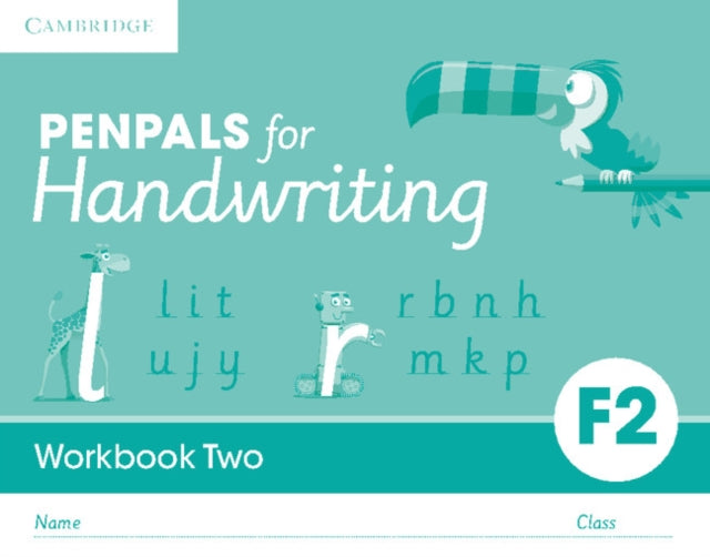 Book cover of: Penpals for Handwriting Foundation 2 Workbook Two (Pack of 10). By: Gill Budgell