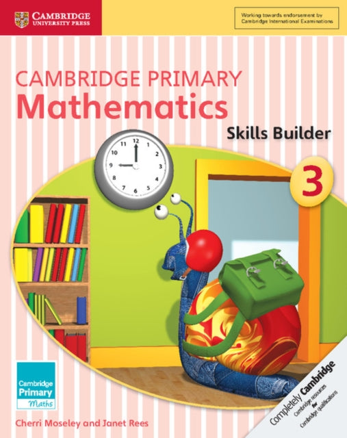 Book cover of: Cambridge Primary Mathematics Skills Builder 3. By: Cherri Moseley