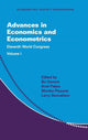 Book cover of: Advances in Economics and Econometrics: Volume 1. By: Bo Honoré
