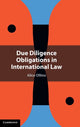 Book cover of: Due Diligence Obligations in International Law. By: Alice Ollino